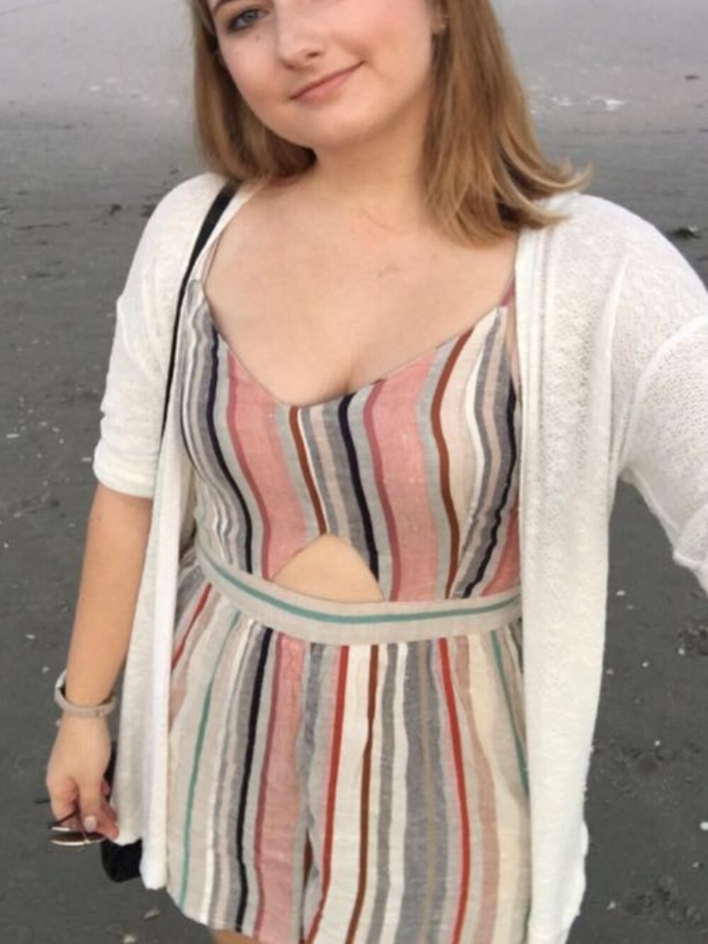 AE Striped Romper